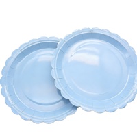 Ensemble de décoration de fête d'anniversaire sur le thème de la dentelle rose, assiettes et gobelets en papier jetables, ensemble de vaisselle de fête à la fraise
