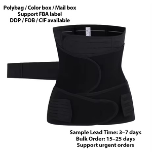 <span class=keywords><strong>Ceinture</strong></span> abdominale <span class=keywords><strong>post</strong></span>-<span class=keywords><strong>partum</strong></span> ajustable certifiée ISO13485, en polyester, pour la mise en forme et le soutien après <span class=keywords><strong>césarienne</strong></span> - Product Image 2