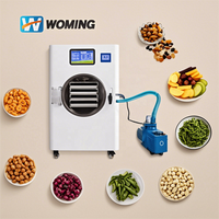 Lyophilisateur de HFD-8 à usage domestique pour femmes 8kg 10kg 12kg Machine de lyophilisation sous vide pour bonbons nourriture fruits légumes viande fleur