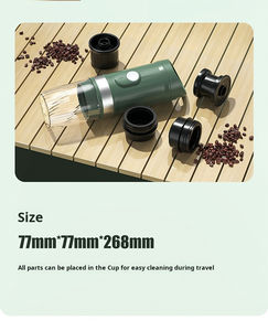 Machine à café expresso/cappuccino <span class=keywords><strong>italienne</strong></span> semi-automatique portable en acier inoxydable capacité multifonctionnelle de 5 tasses pour le ménage - Product Image 6