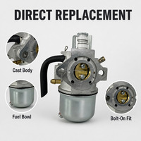 Carburateur EH12 (référence 252-62404-00, 252-62454-00) de remplacement pour moteur EH12-2D 4HP, pour rammer, générateur et pompe à eau (type flottant)