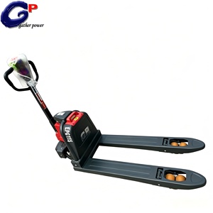 Transpalette électrique EPG115 1.5T : 48V/10Ah Li-Ion, commande Curtis, fourches de 1150 mm, roues en PU. - Product Image 1