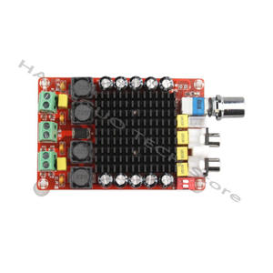 Carte d'amplificateur de puissance numérique haute performance XH-M510 TDA7498 2*100W, amplificateur de puissance automobile DC 14-34V - Product Image 4