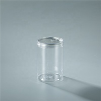 Bocaux en plastique PET de 800ml pour bonbons, conservation des noix, avec couvercle à vis, récipients pour le stockage des noix, 10 pièces