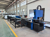 Máquina de Corte Láser de Fibra CNC de Carga Automática con Control Cypcut para Tubos Metálicos Cuadrados, Alta Productividad, Soporte IA