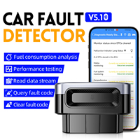 Herramienta de Diagnóstico para Autos Fnirsi FD10 OBD2, Lector de Códigos 5.1 para IOS/Android, 1 Año de Garantía, Eliminación de Errores de Luz de Advertencia del Motor