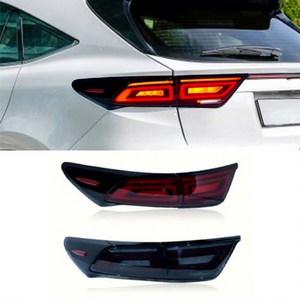 Feu arrière LED ABS gauche et droit, ensemble de feux latéraux et de feux de position, kit carrosserie pour Toyota Harrier 60 2012-2019 - Product Image 1