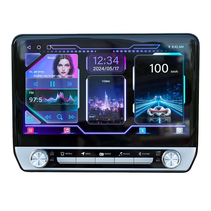 New Dual Rotary Button Car Radio - 新款双旋钮车载收音机导航 | 品牌LAESD 型号XM770B