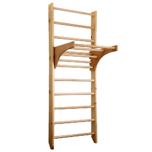 Barre Murale de Gymnastique en Bois JIAHE2011 pour Étirements Corporels, Modèle Suisse, Offre Spéciale Exportation - Product Image 1