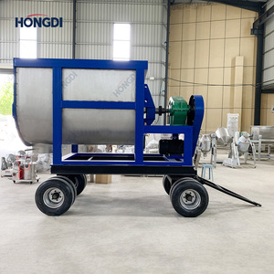 เครื่องผสมสกรูแบบเคลื่อนย้ายได้ในโรงงาน พร้อมมอเตอร์ AC และชุดเกียร์-4000 ลิตร กำหนดค่าได้ตามต้องการสำหรับการแปรรูปสารเคมีและการผสมผงให้เป็นเนื้อเดียวกัน - Product Image 6