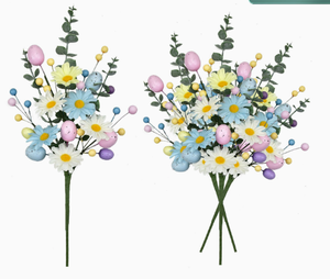 DAMAI - Decoración de Pascua al por Mayor, Huevos de Espuma, Bayas Artificiales, Adornos Florales Perlados para Arreglos Florales, Decoración de Ramos para Fiestas de Primavera - Product Image 5