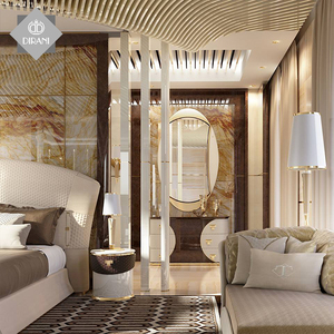 Di lusso grande testiera matrimoniale king size letto con cuoio DELL'UNITÀ di elaborazione di stile moderno doppio morbido in pelle di stoccaggio letto - Product Image 5