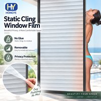 Autocollant réfléchissant en PVC anti-choc d'oiseaux pour façade vitrée de bâtiment, sécurité des oiseaux, vente en gros, OEM ODM