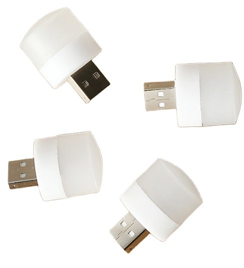 5V USB Portable LED Eye Protection Reading Light 1W Warm White for Power Bank & Computer (Stock)