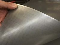 Tôle perforée en acier inoxydable haute résistance à trous ronds, tamis perforé pour filtration industrielle