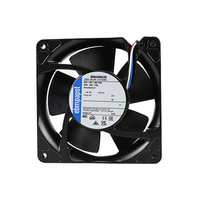 Ventilateur de refroidissement DC industriel à roulement à billes, pales en plastique, 24VDC 30W 6800RPM, 120x120x38mm, pour armoire d'onduleur, électrique OEM 4114N/2H4