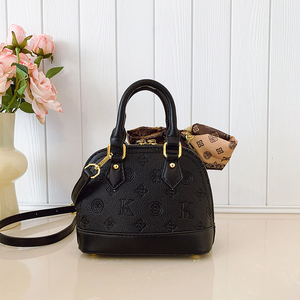 Sac à main géométrique pour femme en cuir PU avec fermeture éclair, bandoulière amovible, face souple, polyester durable - Product Image 6