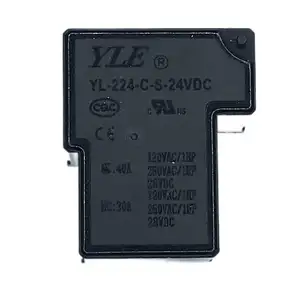 YLE RELAIS 5P 224-12V vaut cinq 30A250Vdc/30A1 4Vdc/40A250Vac personnalisé prix de gros Gps relais de puissance Aire Acondicionado