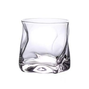 Moda moderna diseño deslumbrante vacío 240ml Arco Iris nórdico ámbar negro azul cristal Color único lujo taza de cristal - Product Image 1
