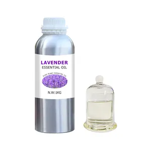 Fabricante y proveedores de aceite esencial de lavanda natural de etiqueta privada, aceites de fragancia de velas perfumadas para el cabello a granel