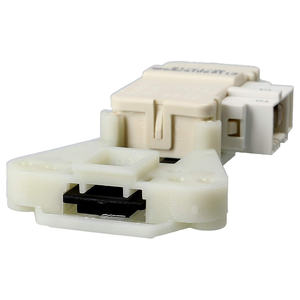 Serrure de <span class=keywords><strong>porte</strong></span> électrique en plastique pour <span class=keywords><strong>lave</strong></span>-<span class=keywords><strong>linge</strong></span> sèche-<span class=keywords><strong>linge</strong></span> <span class=keywords><strong>Indesit</strong></span> C00085194 IWC8128B Whirlpool 482000022732-1500W 220V - Product Image 4