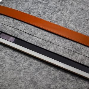 เคสป้องกันแบบพิเศษของแอรอนสำหรับ<span class=keywords><strong>ไอ</strong></span><span class=keywords><strong>แพ</strong></span><span class=keywords><strong>ด</strong></span>โปร 12.9 นิ้ว หนังแท้และผ้าขนสัตว์ ป้องกันรอยขี<span class=keywords><strong>ด</strong></span>ข่วน เป็นมิตรกับสิ่งแวดล้อม ซับในทนทาน - Product Image 2