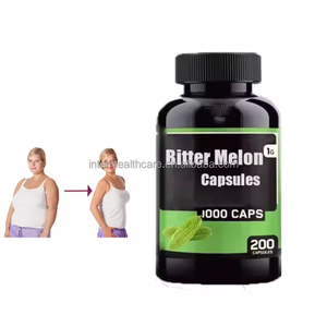 Extrait de graines de melon amer amincissant de marque privée Ginseng de qualité alimentaire Supplément 10:1 Capsules de melon amer végétalien - Product Image 3