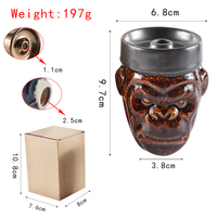 Bol à chicha en céramique moderne Erliao, design durable, accessoires pour chicha, bol à chicha très vendu