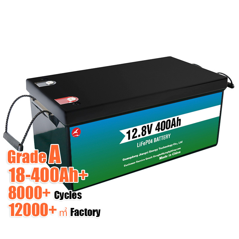 12 8V400Ah Rechargeable Solid State LiFePO4