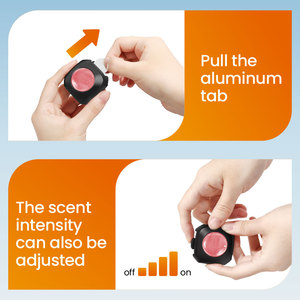 Parfum naturel de pêche juteuse de luxe moderne de 4ml désodorisant de voiture enfichable pour nouvelle voiture - Product Image 6