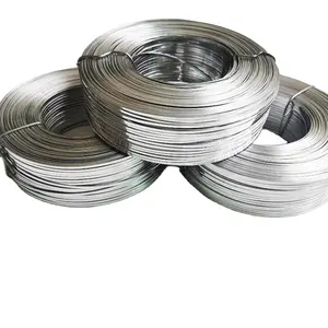 1.7x0.8mm sắt mạ kẽm phẳng khâu dây cho hộp sóng/Đồng khâu dây/hộp ở dây