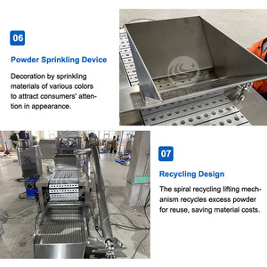 Orme Tự Động Sô Cô La Trung Tâm Đầy Marshmallow Làm Cho Máy Kẹo Bông Dây Chuyền Sản Xuất - Product Image 5