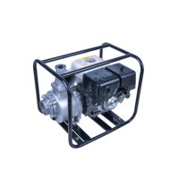 Pompe à eau à essence portable WP40 100mm Big 4 "Agriculture Irrigation 190F 15hp 4 pouces