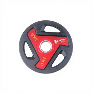 Plaques de musculation pour salle de sport à domicile Rising Fitness, nouveau design, plaques interchangeables en PU, diamètre 25/28/30 mm, <span class=keywords><strong>poids</strong></span> 1,5 kg-20 kg - Product Image 4