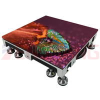 Al Aire Libre P3.9 3,9 Treadable piso pantalla escenario Led Panel piso Led azulejo interactivo Led pista de baile para juegos de niños