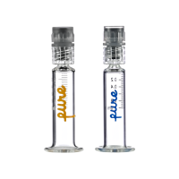 1ml Standard Borosilicate Glass Luer Lock Prefilled Syringes for Oil Packaging Support Customize Logo and Assembly