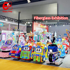 Voiture électrique pour enfants, simulateur de balançoire, manège pour enfants, écran LCD, fibre de verre, équipement d'amusement intérieur - Product Image 6