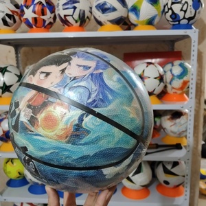 2026 high quality custom logo PU <b>basketball</b> indoor and <b>outdoor</b> use training official size 7 high quality - Product Image 1