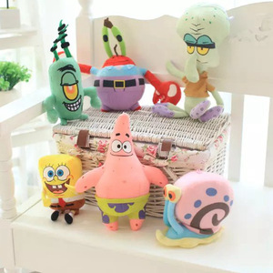 Peluche a forma di lumaca <span class=keywords><strong>Patrick</strong></span> Star del marchio Ruiyuan, cuscino imbottito per bambini dagli 8 ai 13 anni, prodotto a Guangdong. - Product Image 2