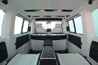 Maßgefertigter Hochwertiger Luxus-Autositz Verstellbarer Ledersitz Luxuriöser Elektrisch Höhenverstellbarer Rücksitz für Toyota Hiace Custom