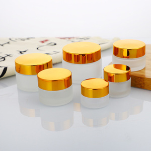 Wholesale Multi-style <b>Glass</b> Cream Bottle Thick Material Design Simple Cosmetic sealed <b>Packaging</b> <b>Glass</b> Jar - Product Image 5