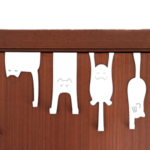Crochets en métal porte-serviettes porte-manteau porte-clés sur la porte crochets suspendus au-dessus de la porte crochet organisateur - Product Image 1