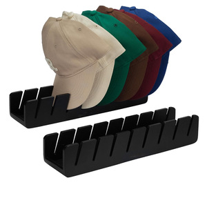 Baseball Cap Holder <b>Hat</b> Storage Rack 8 Slot <b>Standing</b> Type Wardrobe Organizer - Product Image 1