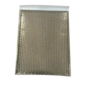 2025 nuevo papel de aluminio metálico holográfico Plata Mate burbuja <span class=keywords><strong>Mailer</strong></span> <span class=keywords><strong>Poly</strong></span> burbuja acolchado envío bolsas de mensajería - Product Image 6