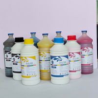 Tinta Eco Solvente Zhongliqi 1000ML/Botella XP600 I3200 para Impresora de Inyección de Tinta Epson TX800 4720 DX5 DX7