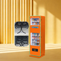 Distributeur automatique de 3 mini-boîtes mystères avec écran tactile 10 pouces, 5G, en acier inoxydable, lecture automatique de codes QR, sans surveillance 24h/24, pour jouets tendance