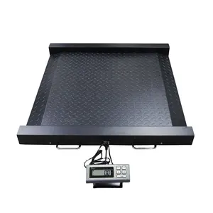 1 Ton 2 Ton Oil Can Industrial Digital Weighing Large Drum Scale 100cm X 96cm Platform with Slope