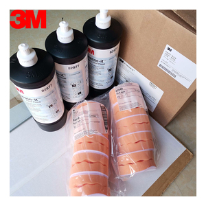 Bantalan Pengilap Mobil, 3M 02648 Finesse-It Orange Foam Putih <span class=keywords><strong>Hook</strong></span> & <span class=keywords><strong>Loop</strong></span> Foam Poles - Product Image 5