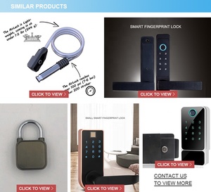 Vân Tay Cửa Khóa Ổ Khóa Thiết Kế Hot Bán Kẽm Hợp Kim <span class=keywords><strong>2025</strong></span> Mới Màu Đen Gỗ Cửa Xử Lý 3.7V Pin Lithium Cho Căn Hộ - Product Image 6
