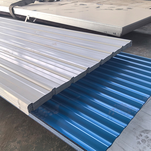 Copertura in ferro Gi lamiera ondulata rivestita in metallo 28 Gauge zincato tetto ad alta resistenza in acciaio ondulato - Product Image 5